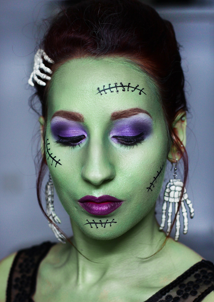 Halloween Look Frankenstein Lady